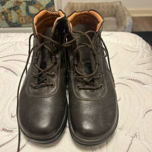 Brown leather Footprint by Birkenstock size 39 regular, 8